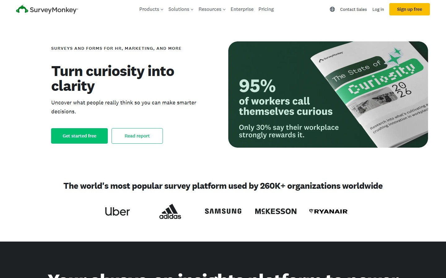 Survey Monkey screenshot