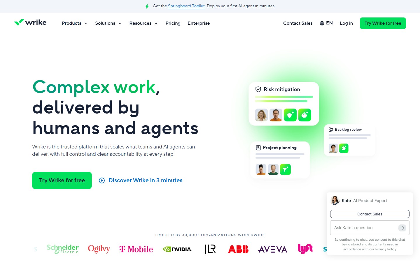 Wrike screenshot