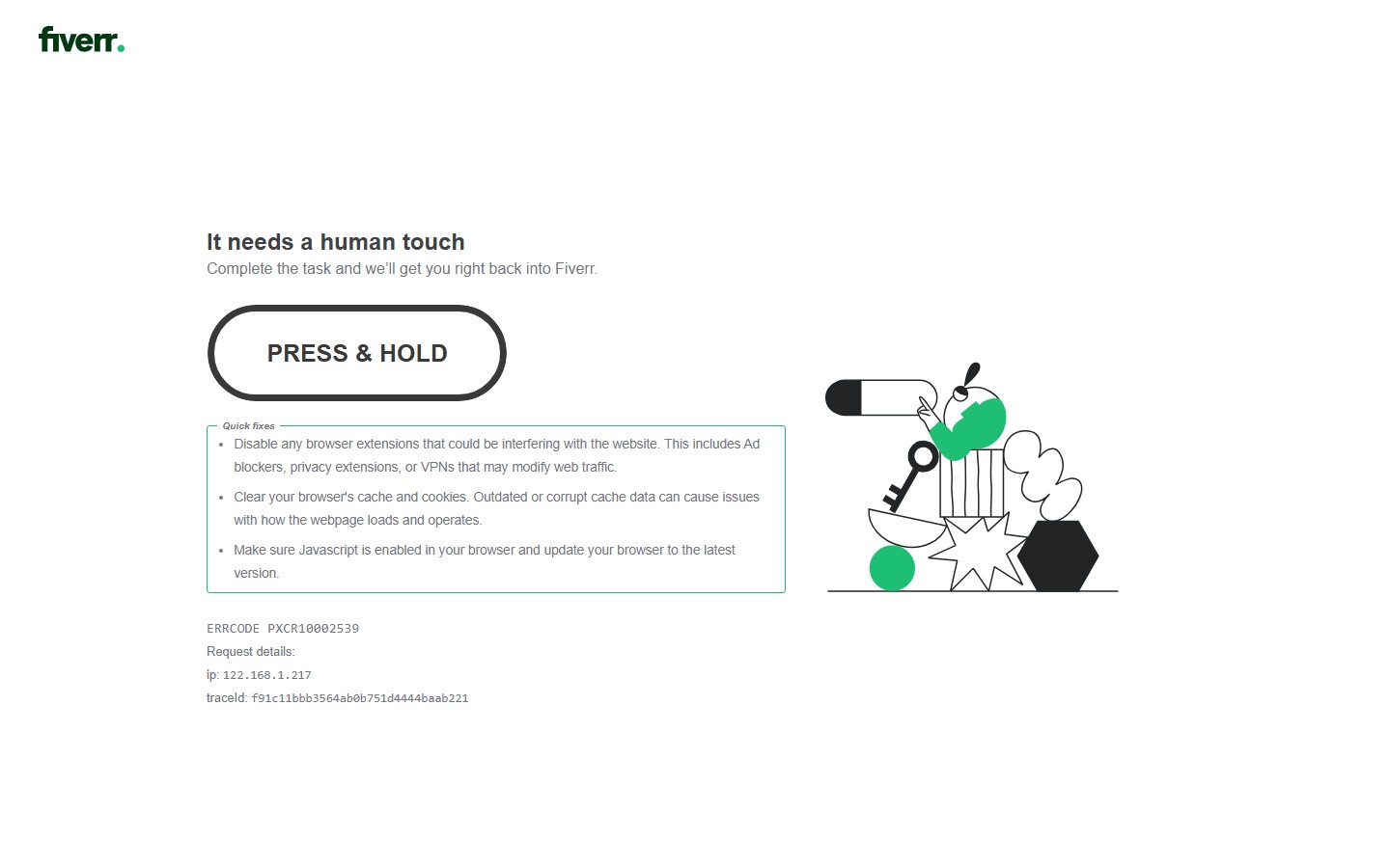 Fiverr screenshot