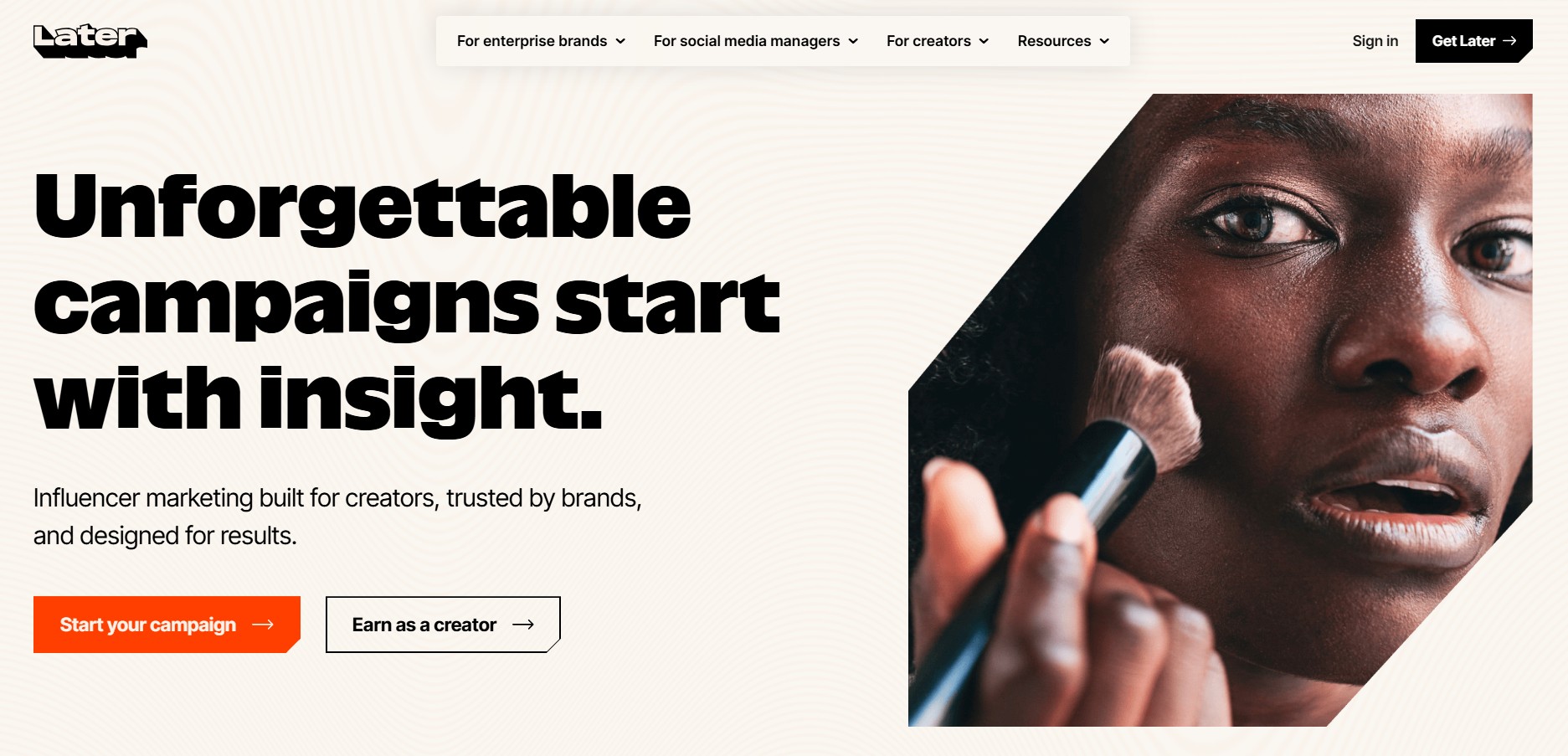 Later screenshot
