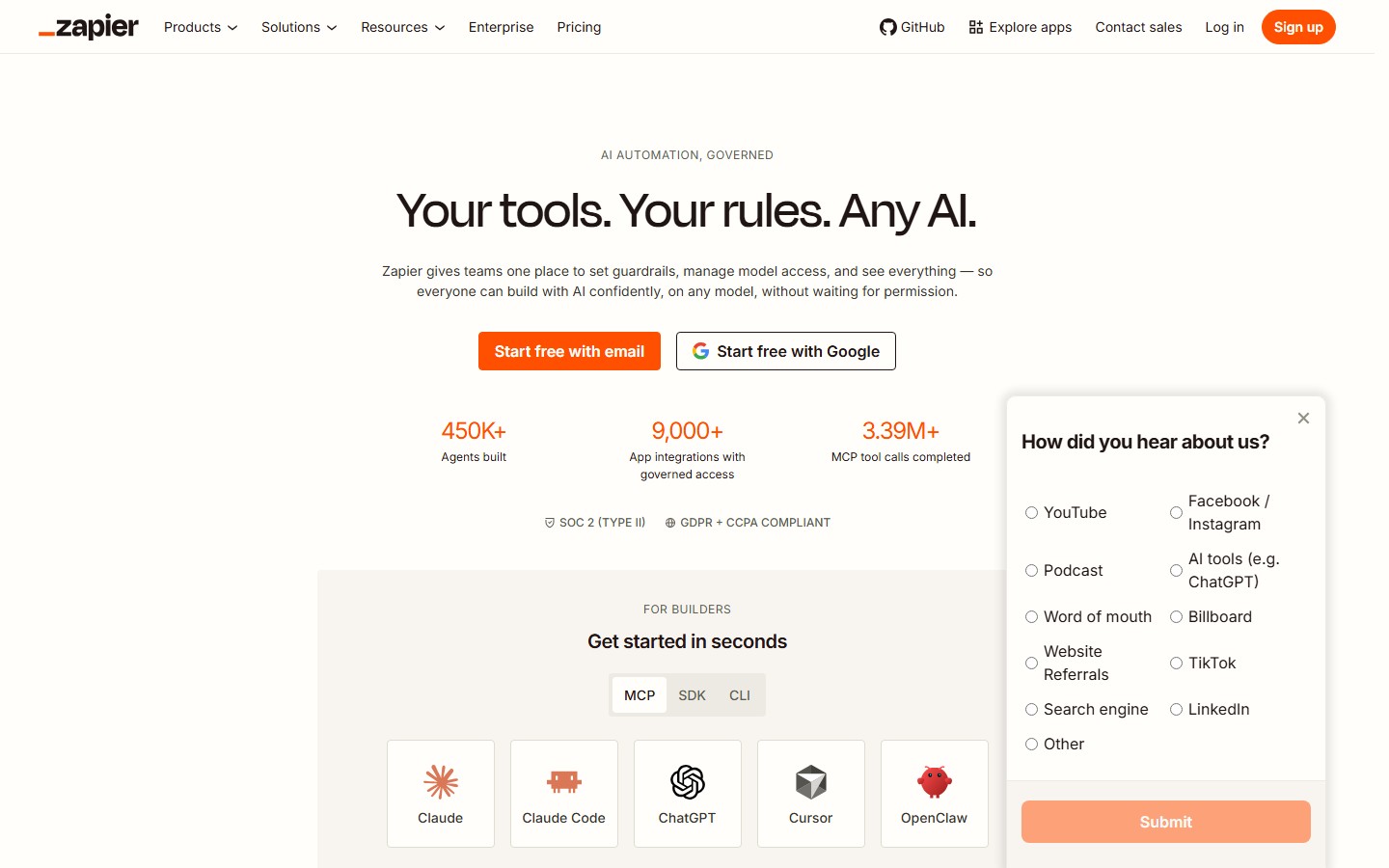 Zapier screenshot
