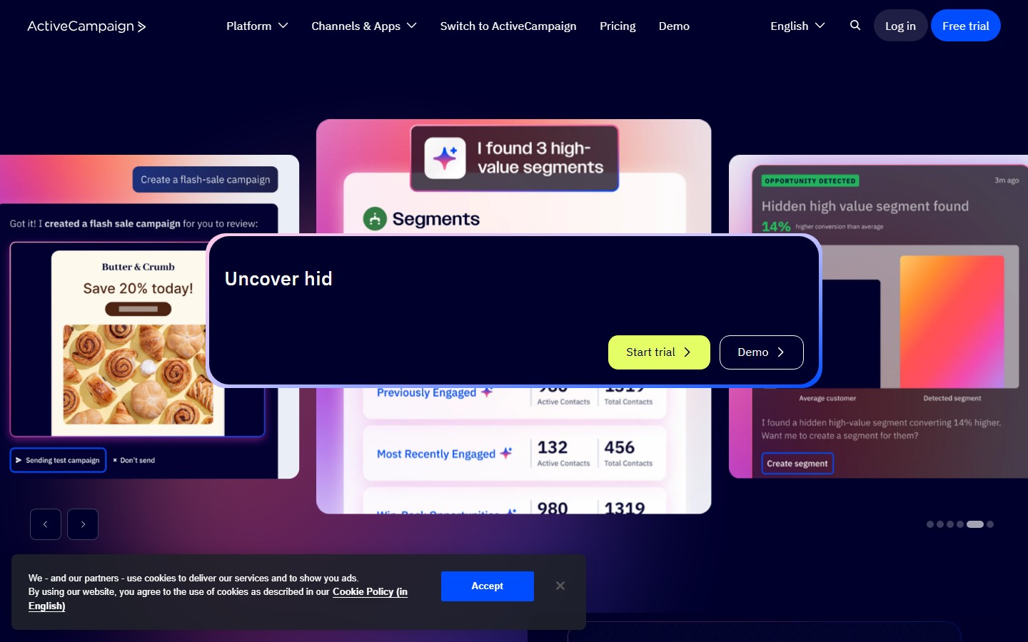 ActiveCampaign screenshot