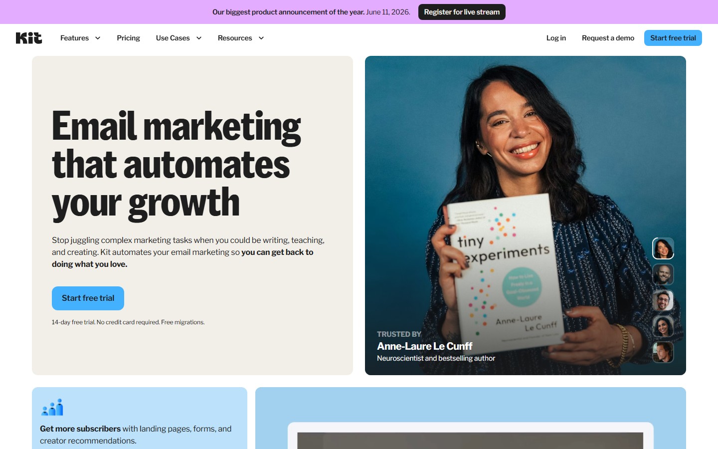 ConvertKit screenshot