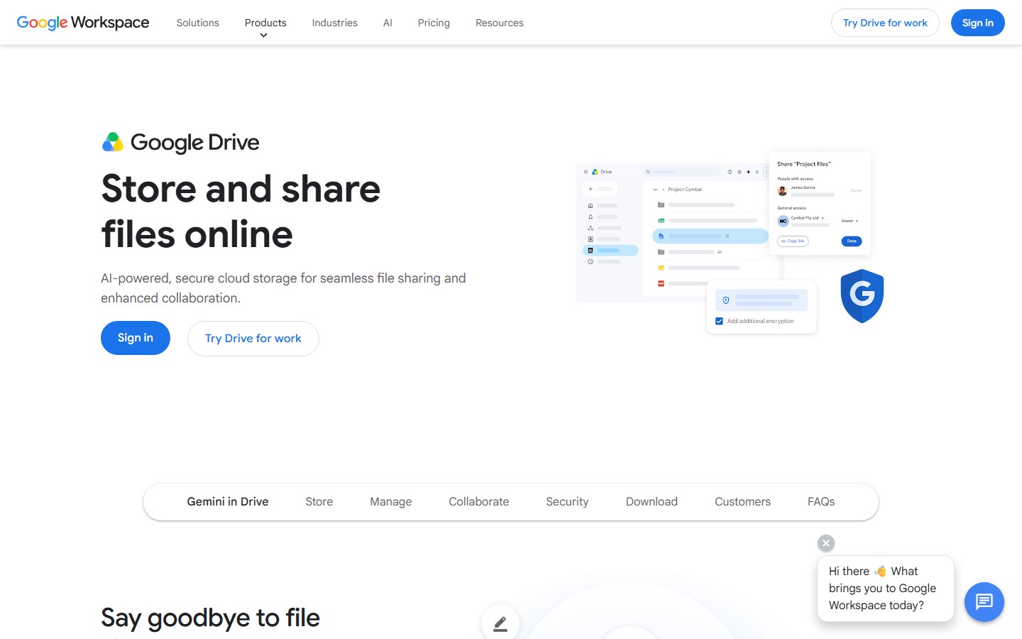 Google Drive screenshot
